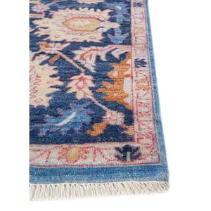 Alfombra Ganadora de Premios, Color Azul Savana, Tejida a Mano con Lana, Diseño de Medallón, 9x12, Rectangular, para Sala de Estar, Decoración del Hogar - Product Image 4