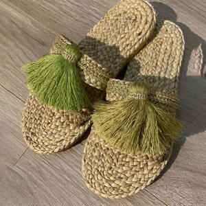 Jolies sandales en herbe de mer pour femmes et dames, sandales écologiques, sandales d'été pour femmes, provenant d'une usine au Vietnam - Product Image 6