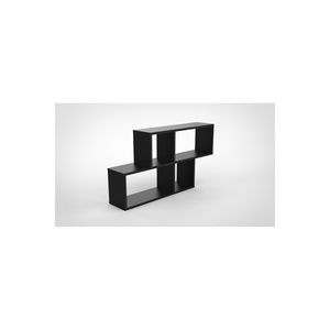 Ernie Wall-Mounted Modern Suntalam Four-Tier Office Organizer <b>Rack</b> Anthracite 54x100x20cm Multipurpose Best-Selling Turkish - Product Image 5