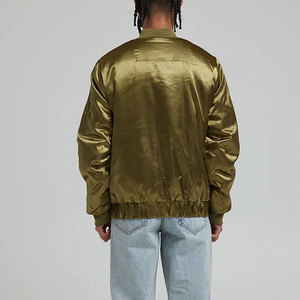 Chaqueta Varsity de Satén con Capucha y Cuello Alto para Hombre, de Buena Calidad y Precio Bajo, Secado Rápido y Ligera, para Venta en Línea 2025 - Product Image 6