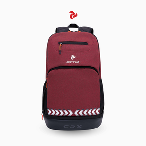Mochila de lona deportiva informal Unisex, gran espacio, conveniente cremallera antirrobo, artículo elegante y duradero para uso escolar CRX - Product Image 1