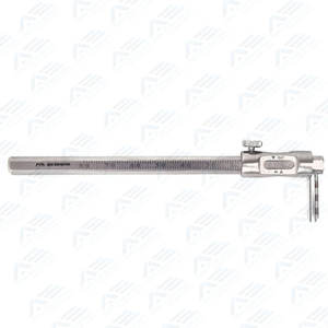 Jauge dentaire orthodontique en acier réglable professionnelle support manuel hauteur équipement d'instruments chirurgicaux dentaires - Product Image 6