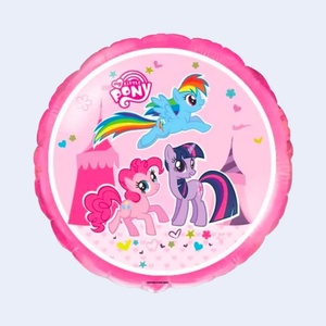 Ballon en aluminium My Little Pony 45 cm, décoration de fête, lot de 2 - Product Image 2