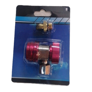 Ensemble d'adaptateurs rapides réglables pour climatisation automobile R134a, valve en métal - Product Image 3