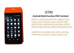 <span class=keywords><strong>Terminal</strong></span> POS Android portátil versátil, perfecto para entrega de comida, hoteles, <span class=keywords><strong>taxis</strong></span> y más. - Product Image 6