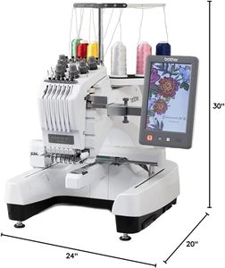 เครื่องปักผ้าคุณภาพสูงรุ่นใหม่ PR680W แบบ 6 เข็ม - Product Image 4