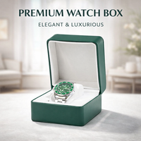 Elegante Caja de Empaque para Reloj con Cierre Magnético, Caja de Empaque para Reloj Inteligente para Exhibición de Accesorios de Moda y Suministro Minorista