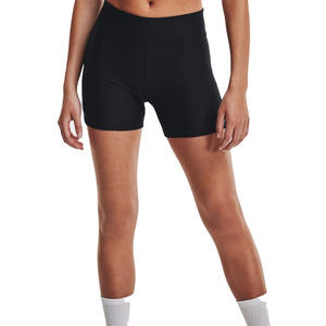 Latest Factory Made Women Black Stretchable Mid Waist Compression <b>Shorts</b> for Sale Women Seamless Yoga <b>Shorts</b> - Product Image 1