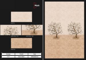 Carreaux muraux en céramique 300x600mm, design soigné, pour salle de bain et cuisine, finition brillante ou mate, texture effet sucre, design mural intérieur luxueux. - Product Image 3