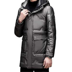 Chaqueta de Plumón Personalizada para Hombre, de Invierno, Impermeable y Transpirable, de la Mejor Calidad, con Relleno de Fibra de Poliéster 100% - Product Image 2