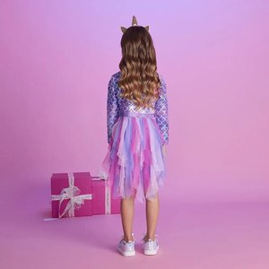 Costume de sirène pour enfant pour anniversaire, déguisement, robe enfant sirène - Product Image 4