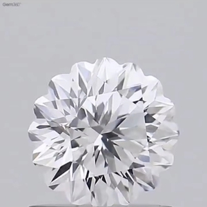 1.03CT D VVS2 2EX Diamante sintético Tipo F Corte de flores Diamantes CVD sueltos radiantes para la fabricación de joyas - Product Image 3