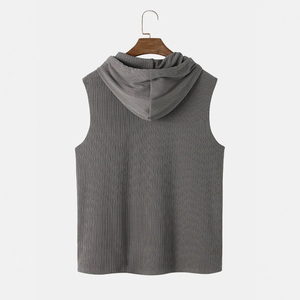 New High Quality Breathable Tank Top Custom Plain Men's Cotton Tank Top Gym <b>Running</b> Summer <b>Singlets</b> - Product Image 2