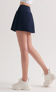 กระโปรงจีบ2ชิ้นสำหรับผู้หญิงแห้งเร็วระบายอากาศได้ดีสำหรับกีฬากลางแจ้งเทนนิสและพิเคิลบอลพิมพ์ลาย - Product Image 6