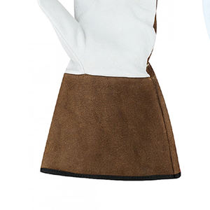 Gants de soudage en cuir de chèvre noir de qualité supérieure en gros/Nouveau dernier design 2025 Gants de soudage - Product Image 6