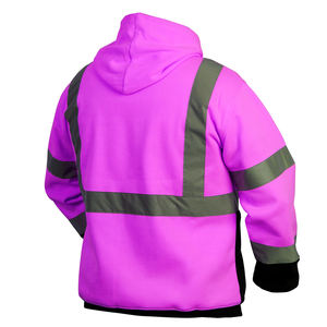 Sweats à capuche haute visibilité pour hommes avec taux raisonnable anti-rides meilleurs modèles Offre Spéciale sweats à capuche haute visibilité avec tissu dernier cri - Product Image 3