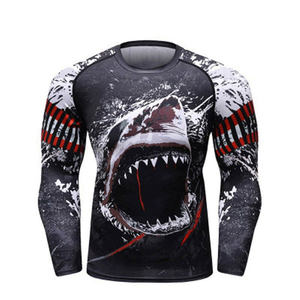 Camiseta de Protección Solar Estampada Unisex de Alta Calidad – Diseño Personalizado en Tela de Poliéster/Spandex, Excelente Protección Solar, Servicio OEM - Product Image 2