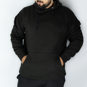 Men's Comfortable <b>Oversized</b> <b>Fleece</b> <b>Hoodie</b> Breathable Sweatshirt with Heat-Transfer Printed Embroidered DIY Pattern Washed Collar - Product Image 1