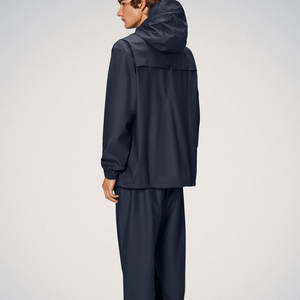 แจ็กเก็ตผู้ชายคอตั้งกันน้ำได้คุณภาพสูงจากโรงงานผ้าแคนวาสสำหรับฝน - Product Image 3