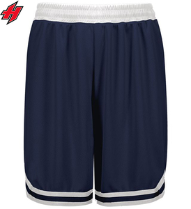 Pantalones Cortos de Baloncesto Personalizados de Verano, de Malla de Poliéster con Estampado de Alta Calidad, Transpirables, Elásticos e Informales - Product Image 1