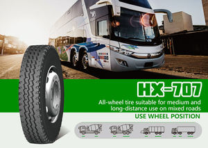 Pneu de camion lourd, pneu radial commercial, motif de bande de roulement profond pour le transport longue distance - Product Image 3
