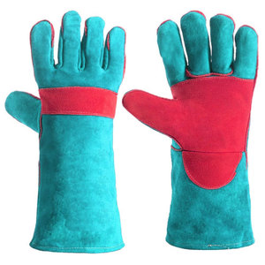 Cowhide แจ็กเก็ตเชื่อมหนังแยกชิ้น, แจ็คเก็ตกันไฟทนทานสำหรับงานอุตสาหกรรม - Product Image 3