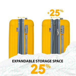 Equipaje de mano de alta calidad Fuerte rodamiento de carga Abs 221 Maletas de viaje Equipaje Bolsas de viaje Maleta Fabricante de Vietnam - Product Image 4