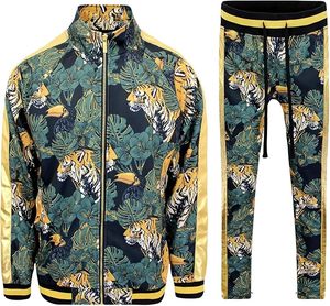 Conjunto Deportivo de Alta Calidad Midnight Claw para Hombre, Sudadera con Estampado de Tigre y Pantalones Deportivos, Edición de Invierno para Todas las Temporadas - Product Image 4