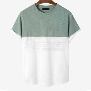 Nouveauté T-shirt Homme 100% Coton Écologique Séchage Rapide Respirant Léger Manches Courtes Design Personnalisé Logo Haute Qualité - Product Image 1