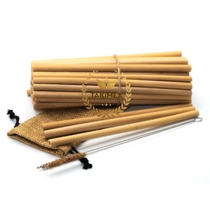 หลอดไม้ไผ่ธรรมชาติวัสดุย่อยสลายได้ทางชีวภาพสินค้าใหม่ - Product Image 4