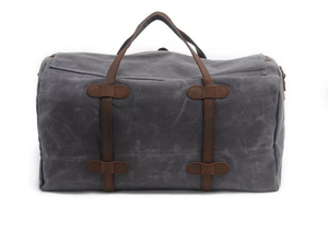 กระเป๋าเดินทางทรงดัฟเฟิลทำจากผ้าใบขนาดใหญ่สำหรับเดินทางมาใหม่2025ออกแบบได้ตามต้องการ - Product Image 2