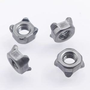 사각 용접 너트 M5/M6/M8-스테인리스강 아연 도금 DIN 928 표준 CNC 가공, 판금 및 자동차 용 - Product Image 1