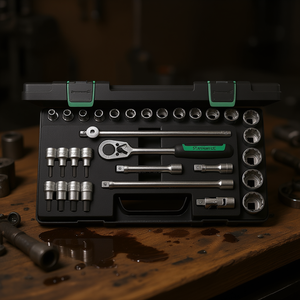 ชุดประแจบล็อกสี่เหลี่ยม Stahlwille ขนาด 1/2 นิ้ว พร้อมหัววงแหวน ชุด 31 ชิ้น - Product Image 3