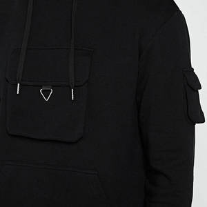 Conjunto Deportivo de Invierno Personalizado de Bajo Precio, 100% Algodón, Estilo Urbano para Hombre, Conjunto de Dos Piezas para Correr, Transpirable, Último Estilo - Product Image 5