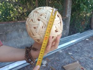 ลูกบอลหวายแฮนด์เมดสำหรับตกแต่งงานหัตถกรรมจากเวียดนาม - Product Image 5