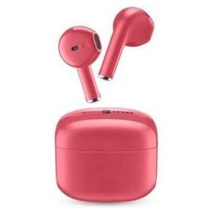 ไมโครโฟนบลูทูธ หูฟังเพลง MUSIC SOUND Swag Tws สีชมพู BTMSTWSSWAGP - Product Image 1
