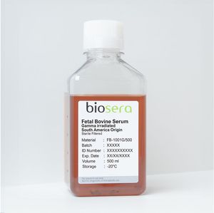เซรั่มวัวสำหรับทารกในครรภ์ (FBS) – อเมริกาใต้, ผ่านการฉายรังสีแกมมา - Product Image 1