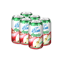 Goedkope Anuta appel fruitsap drank blikje 330ml met volledig certificaat, sap uit Vietnam, snelle levering, tropisch fruitsap