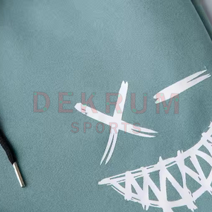 ชุดวอร์มกีฬาผ้าฝ้ายแท้ 100% คุณภาพสูงสำหรับฤดูหนาว มีฮู้ด ดีไซน์ OEM ผู้ผลิตชุดวอร์มแบบกำหนดเองสำหรับผู้ชาย - Product Image 3