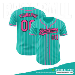 Camisetas de béisbol Botón completo Diseño personalizado Uniformes deportivos de equipo Material de poliéster ligero para entrenamiento y juegos - Product Image 5