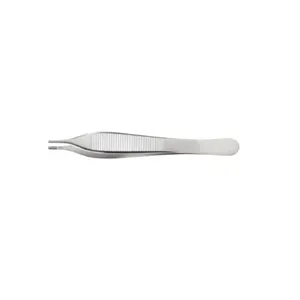 Pinzas Adson Marrones con Empuñadura Ergonómica, Instrumento Médico para Manipulación de Tejidos, CE ISO13485 - Product Image 1