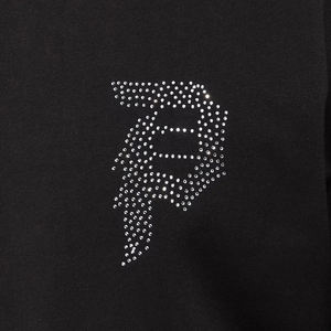 Nouveauté tendance, sweat-shirt personnalisé avec strass et délavage acide, streetwear lourd, sweat-shirts 500GSM pour hommes - Product Image 6