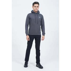 Custom logo Men's Winter Zipper Hoodie XS Size Solid Knitted Fabric with Custom Label Screen <b>Printed</b> Design GYEONG Yeong Style - Product Image 2