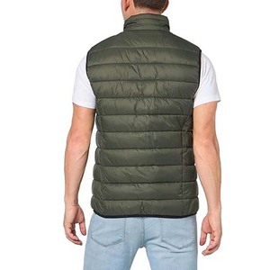 Chaleco sin mangas de nailon de poliéster a prueba de viento impermeable ropa de hombre chaquetas acolchadas 2024 chaquetas de hombre de calle de Pakistán - Product Image 2