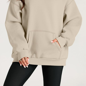 Sweats à capuche surdimensionnés pour femmes personnalisés prix de gros sweats à capuche surdimensionnés pour femmes au design professionnel personnalisé vente en gros - Product Image 6