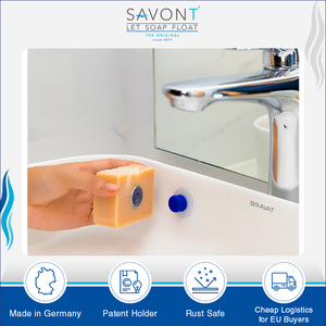 Énorme demande accessoires de salle de bain Type de ventouse Qualité supérieure 180g Capacité de charge Porte-savon magnétique par distributeur en vrac - Product Image 5