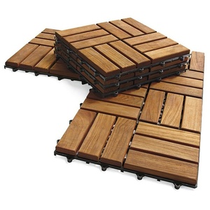 Tuile de terrasse en bois d'acacia-Meilleure vente Tuile de terrasse en bois d'acacia au design moderne 12 lattes DIY du Vietnam pour l'extérieur et l'intérieur - Product Image 6