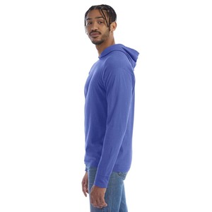 Prenda transpirable al por mayor-Camiseta de manga larga con capucha de Jersey teñido - Product Image 2