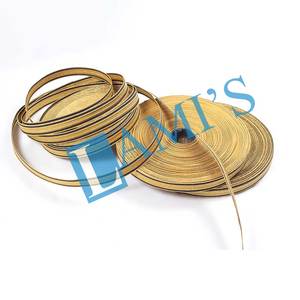 Cordones trenzados personalizados OEM al por mayor 2024, cordones trenzados ajustables de material de alta calidad con tamaño de color personalizado e impresión de logotipo - Product Image 1