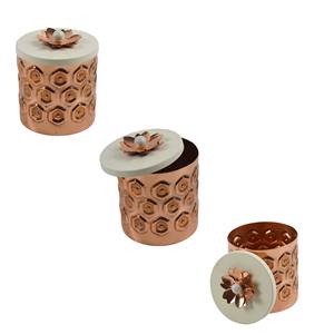 Los recipientes metálicos para especias mantienen sus especias frescas por más tiempo protegiéndolas de la humedad, el aire y la exposición a la luz. - Product Image 3